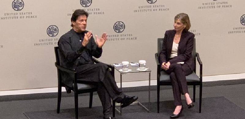 میڈیا کا بھی احتساب ہونا چاہیے، عمران خان کا امریکی تھنک ٹینک سے خطاب
