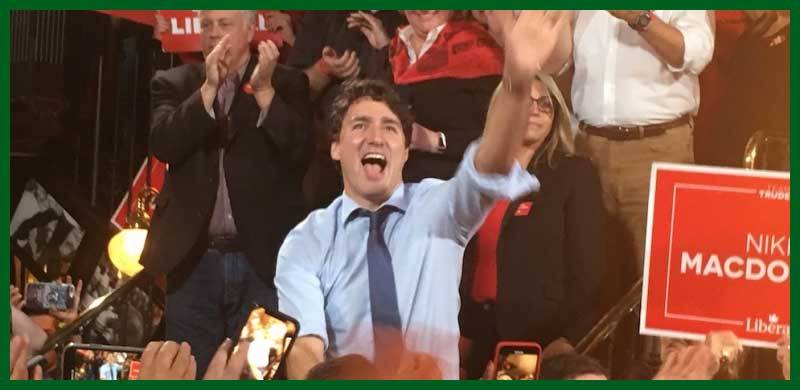 کینیڈا کے عام انتخابات میں جسٹن ٹروڈو کی لبرل جماعت ایک بار پھر کامیاب