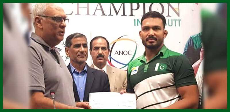 پاکستان اولمپک ایسوسی ایشن کی جانب سے انعام بٹ کھیلوں کے سفیر نامزد
