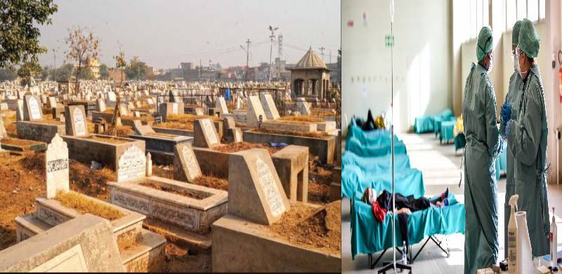 کیا کراچی میں کرونا کی وبا سے جاں بحق ہونے والے افراد کو قبر کی جگہ نصیب ہوپائے گی؟