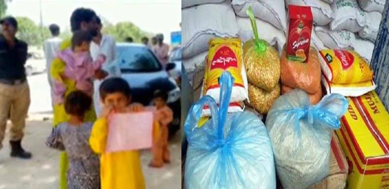 سندھ کے شہر سجاول میں راشن نہ ملنے پر شہری کی بچوں سمیت خود سوزی کی کوشش
