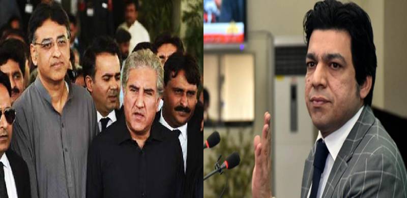 آپ دونوں تو وزیر اعظم بننا چاہتے ہیں اس میں کیا شک ہے؟: فیصل واوڈا، اسد عمر اور شاہ محمود پر برس پڑے