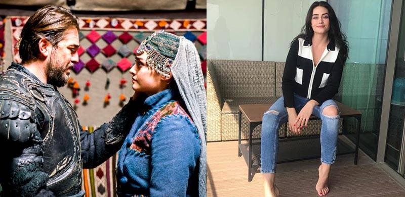 ’حلیمہ سلطان کا کردار نبھانے والی ترک اداکارہ کا پاکستان میں برانڈ ایمبیسڈر بننا ہمارے منہ پر طمانچہ ہے‘