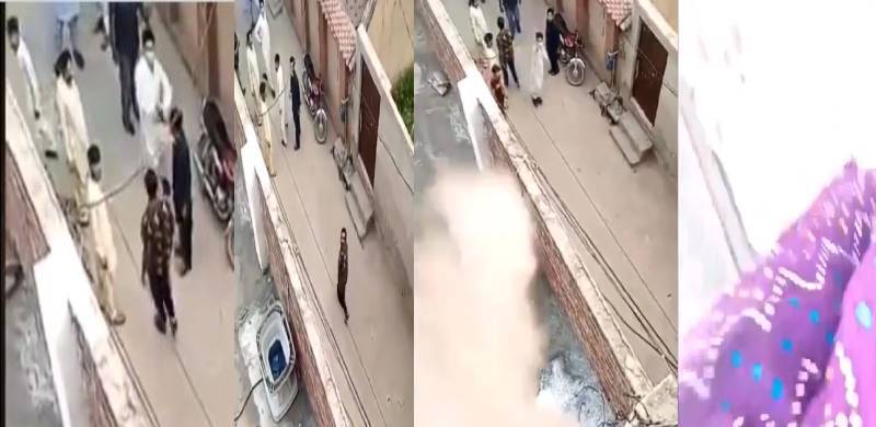 فیروز والا: پنجاب پولیس کے مبینہ اہلکاروں کی دہشت گردی، ویڈیو بناتی عورت پر سیدھا فائر کردیا