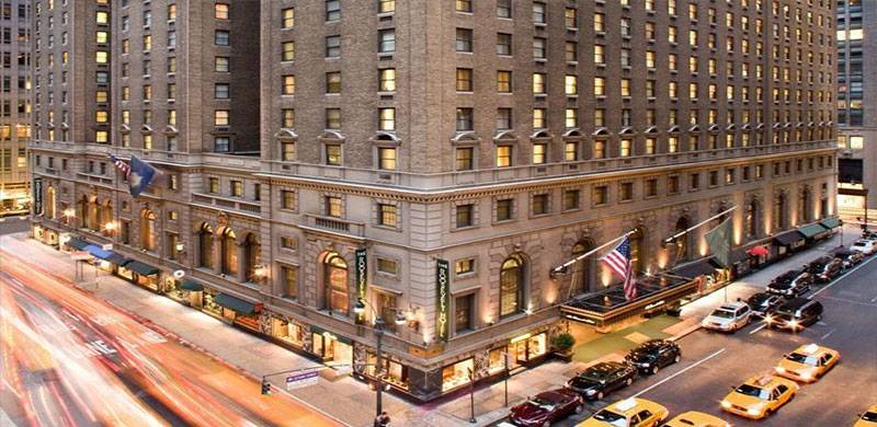 نیو یارک میں پی آئی اے کی ملکیت ہوٹل روزویلٹ کو مستقل بند کرنے کا اعلان