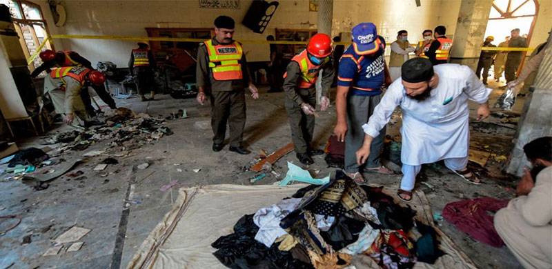 پشاور: کوہاٹ روڈ پر واقع مدرسے میں دھماکہ، 7 افراد شہید، 112 سے زائد زخمی