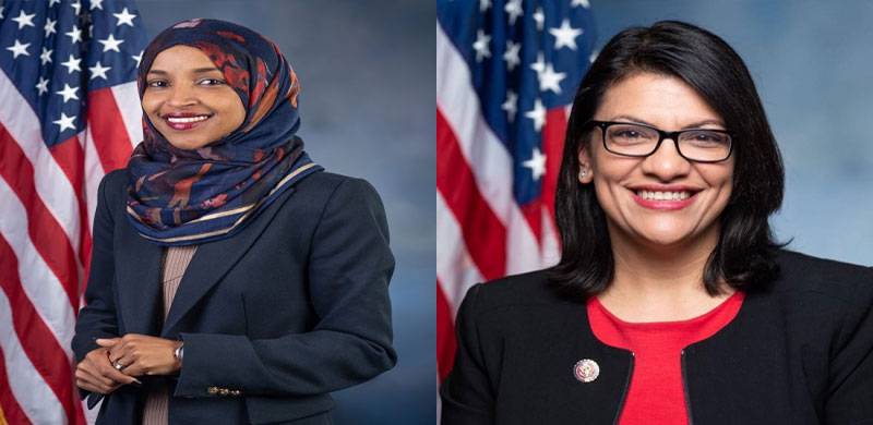 امریکی انتخابات: ٹرمپ کو للکارنے والی دو مسلم خواتین دوبارہ الیکشن جیت گئیں