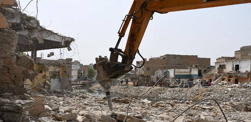 کراچی میں نالوں کی صفائی کے نام پر جبری بے دخلیاں