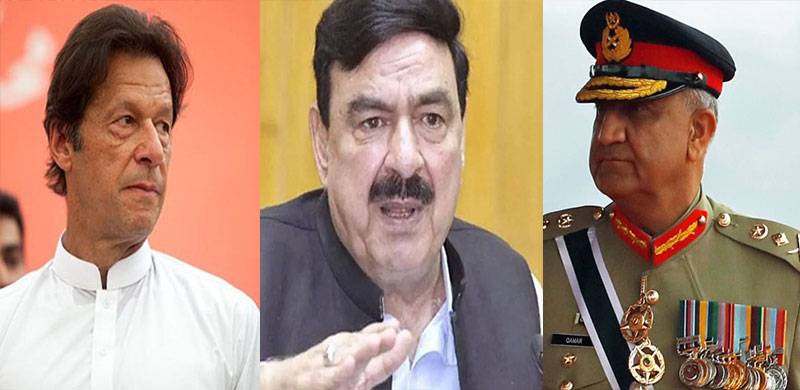 وفاقی وزراء کا آرمی چیف سے ملاقات کرنا عمران خان کو مناسب نہیں لگا: شیخ رشید