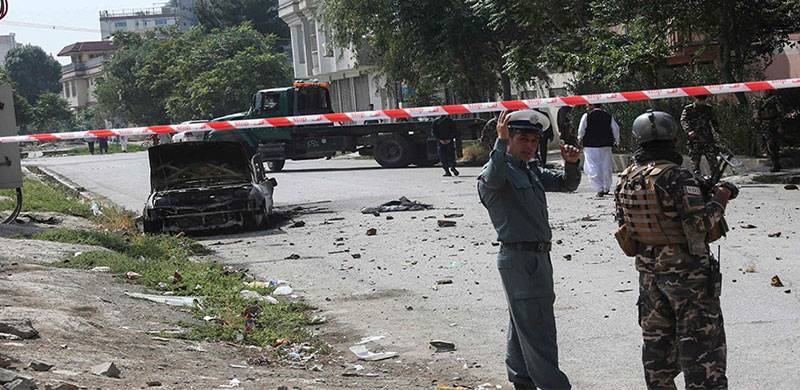 نماز عید کے دوران افغان صدارتی محل کے قریب راکٹ حملہ