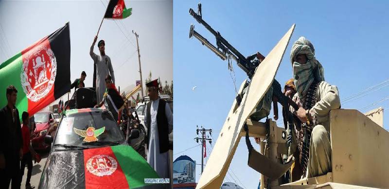 افغانستان کا پرچم لگانے پر مصر مجمعے پر طالبان کی فائرنگ: تین ہلاک، 14 افراد زخمی