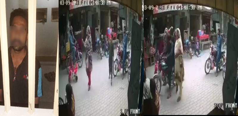 چنیوٹ: خاتون نے بازار میں ہراساں کرنے والے اوباش نوجوانوں کی درگت بنا دی