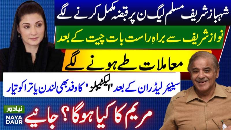 شہباز شریف نے پی ایم ایل این پر قبضہ کر لیا ، آہستہ آہستہ لیکن یقینی طور پر۔