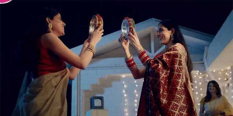 انڈین اشتہار میں ہم جنس پرست خواتین کو دکھانے پر تنازع