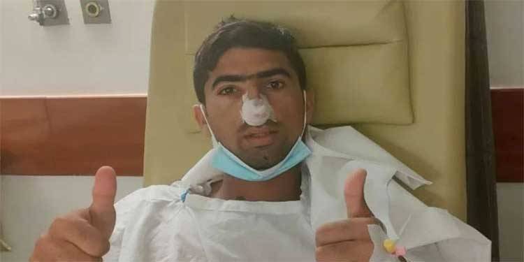 قومی ٹیم کے نوجوان فاسٹ بولر شاہنواز دھانی کے ناک کی سرجری