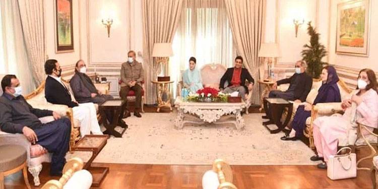مسلم لیگ ن اور پیپلز پارٹی کی قیادت کے درمیان اہم ملاقات جاری