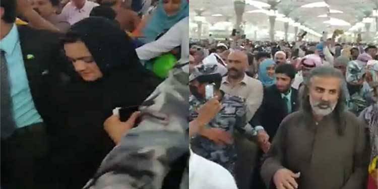مسجد نبوی میں شدید نعرہ بازی اور توہین کا الزام، عمران خان کا ساتھی 3 دیگر دوستوں سمیت گرفتار