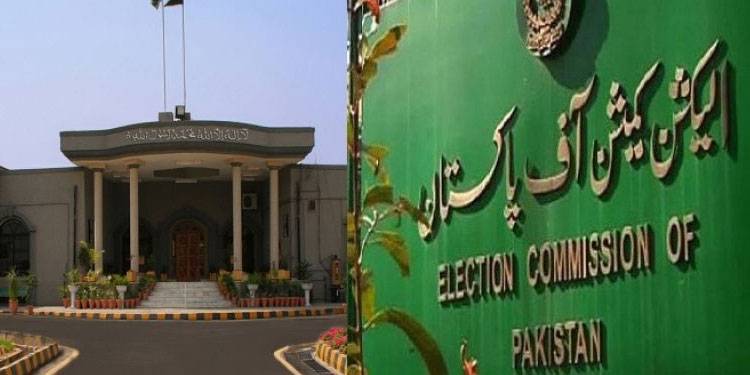 عدلیہ کے متوازی اختیارات استعمال کرنے پر الیکشن کمیشن کو نوٹس