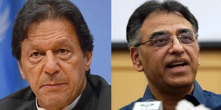 الیکشن کمیشن کا عمران خان اور اسد عمر کو جرمانے کیخلاف دلائل دینے کا آخری موقع