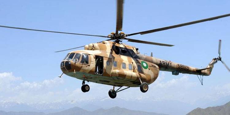 پولیس نے کور کمانڈر کوئٹہ کے لاپتہ ہیلی کاپٹر کا ملبہ ملنے کی تصدیق کردی