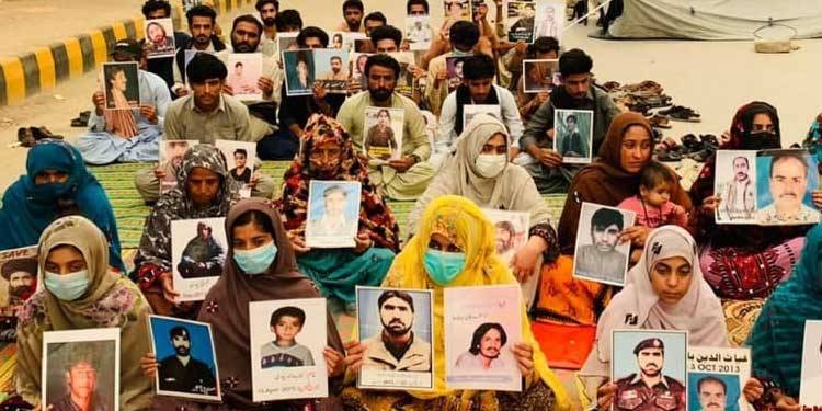 جبری گمشدہ افراد کی مائیں بہنیں انصاف کی منتظر، کوئی آنسو پونچھنے تک نہ آیا