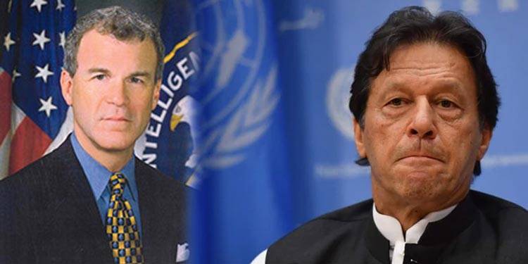 عمران خان کی لابنگ فرم کا سربراہ پاکستان میں CIA کا سابق سٹیشن چیف ہے