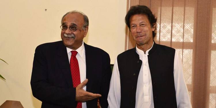 عمران خان اب اسٹیبلشمنٹ کے ساتھ رابطے میں ہیں، انہیں مارچ میں الیکشن کی یقین دہانی کرائی گئی ہے: نجم سیٹھی