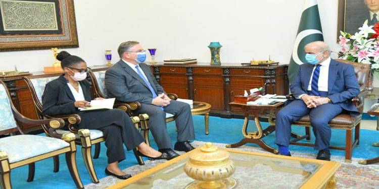 وزیراعظم سے امریکی سفیر کی ملاقات، مختلف امور پر تبادلہ خیال