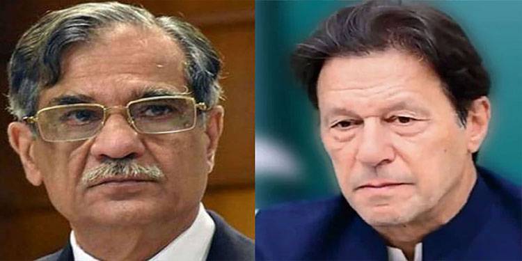 عمران خان اور سابق چیف جسٹس ثاقب نثار کے خلاف الیکشن کمیشن میں ریفرنس دائر