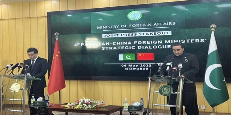 چین اور پاکستان کا تزویراتی تعلقات بڑھانے پر اتفاق