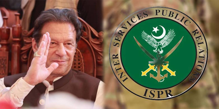 عمران خان کے من گھڑت اور بدنیتی پر مبنی الزامات ناقابل قبول ہیں؛ آئی ایس پی آر