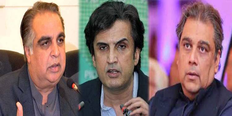 عمران اسماعیل، علی زیدی اور خسرو بختیار نے بھی پی ٹی آئی کو خیرباد کہہ دیا