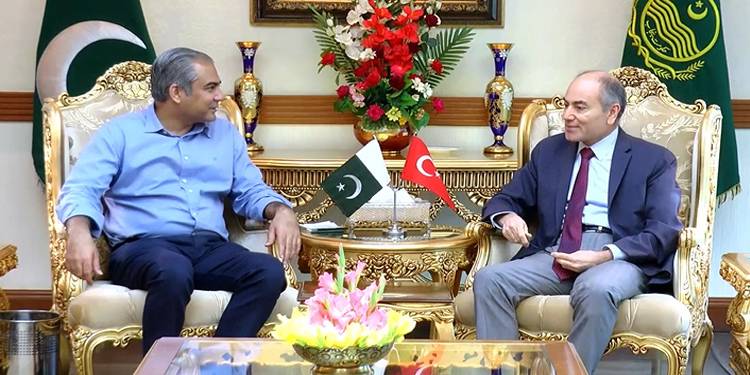 وزیراعلیٰ محسن نقوی کا ترک قونصل جنرل امیر اوزبے سے باہمی دلچسپی کے امور پر تبادلہ خیال