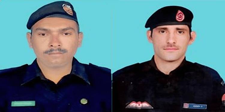 سوات میں نامعلوم شرپسندوں کی فائرنگ سے 2 پولیس اہلکار شہید