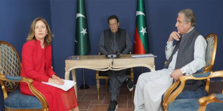 عمران خان نے آئی ایم ایف وفد سے وقت پر عام انتخابات کے انعقاد کی ضمانت مانگ لی