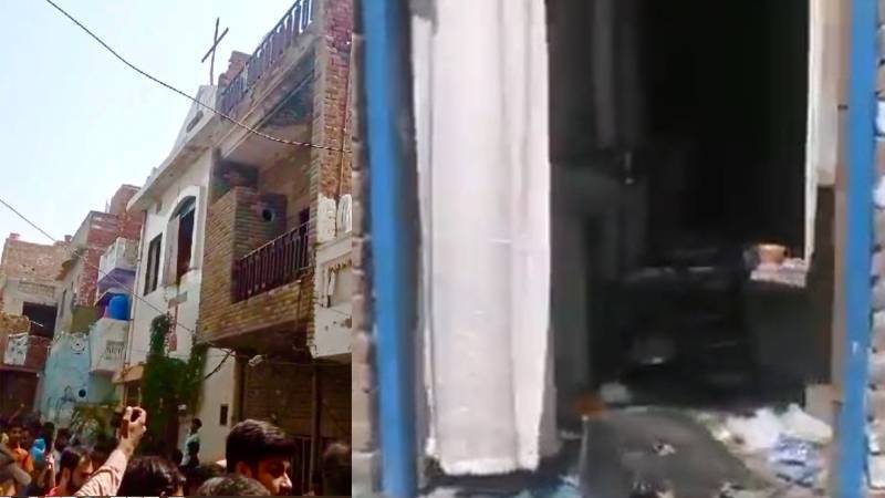 فیصل آباد میں مشتعل ہجوم کا کرسچن کالونی اور گرجا گھروں پر حملہ
