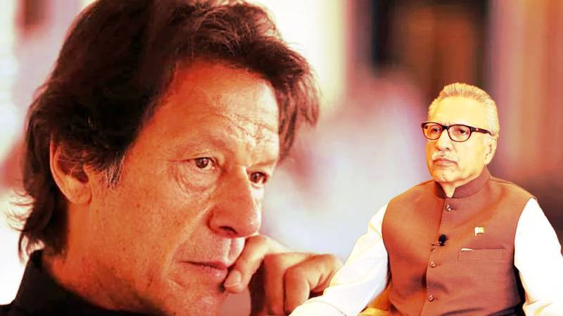 'عمران خان کی سیاسی موت کے ذمہ دار صدر علوی ہیں'
