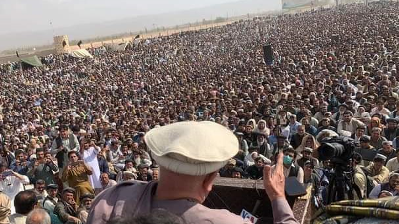 افغانستان جانے کے لیے پاسپورٹ لازمی قرار دینے کے خلاف چمن بارڈر پر احتجاج جاری