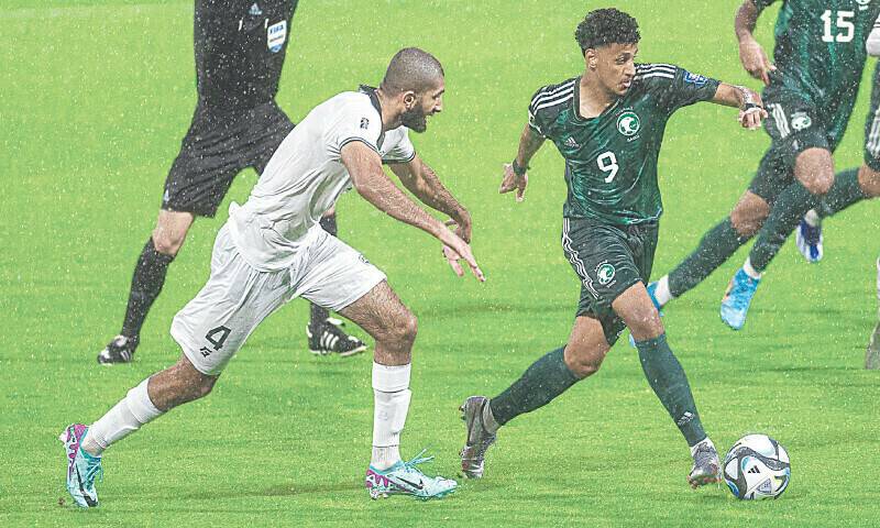 فیفا ورلڈکپ کوالیفائر: سعودی عرب نے پاکستان کو 0-4 سے شکست دیدی