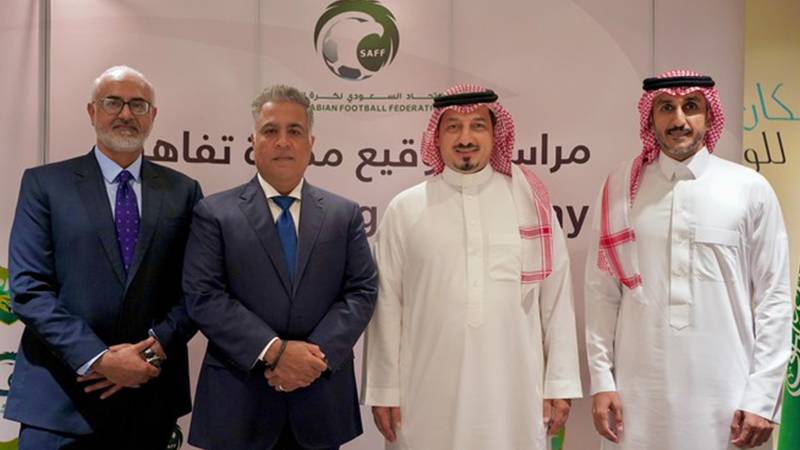پاکستان اور سعودی فٹبال فیڈریشن میں باہمی تعاون کا معاہدہ طے