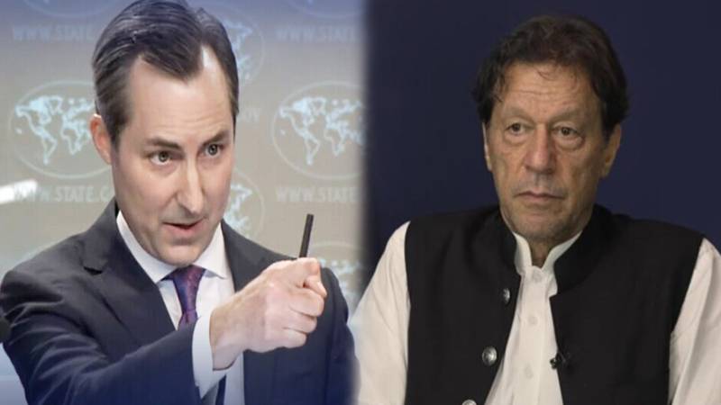 بانی پی ٹی آئی کے الزامات بے بنیاد ہیں،  پاکستان میں کسی پارٹی کی حمایت نہیں کرتے: امریکا