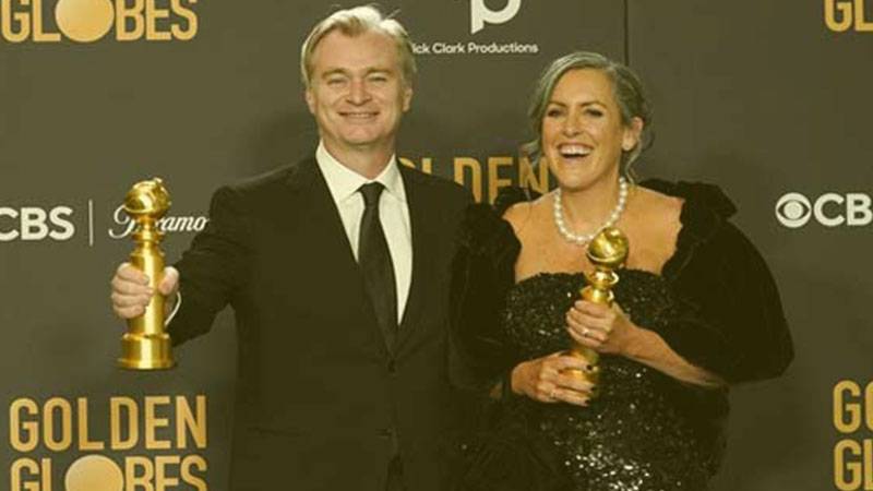 گولڈن گلوب ایوارڈز: فلم 'اوپن ہائیمر' نے 5 ایوارڈز جیت لیے