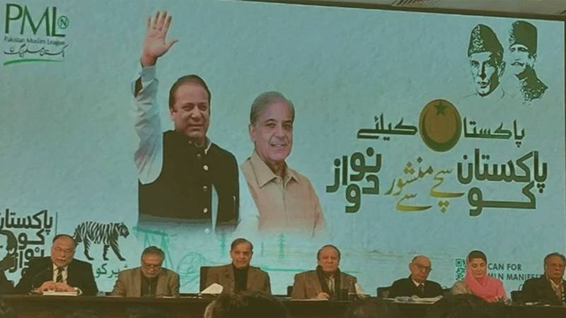 ’پاکستان کو نواز دو‘:مسلم لیگ ن نے انتخابی منشور جاری کر دیا