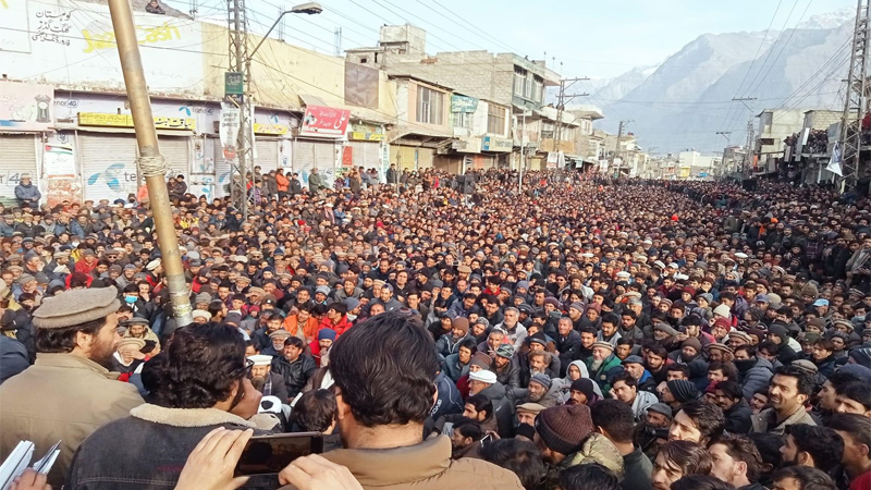گلگت بلتستان بھر میں گندم سبسڈی ختم کرنے پر احتجاجی مظاہرے جاری