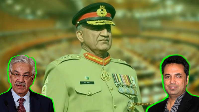 جنرل باجوہ کو مدت ملازت میں توسیع دینے پر پچھتاوا ہے؛ خواجہ آصف