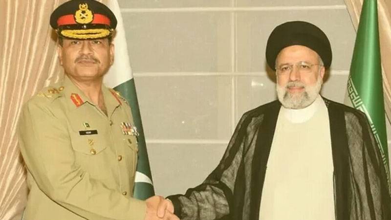 آرمی چیف کی ایرانی صدر سے ملاقات، پاک ایران سرحد پر باہمی رابطے مضبوط کرنے پر زور 