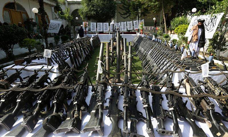  افغانستان سے لائے گئے غیرملکی اسلحے کے استعمال کے ثبوت پاکستان میں پھر منظرعام پر