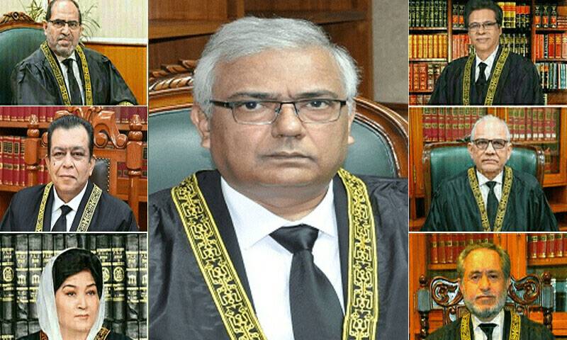 سپر ٹیکس خاص مقصد کیلئے تھا، ایک مرتبہ لاگو ہونے کے بعد کیا قیامت تک چلے گا؟ جج آئینی بینچ