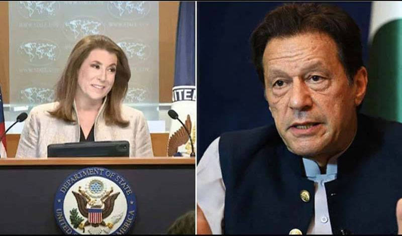 امریکا نے عمران خان سے متعلق سوال پر کسی قسم کا رد عمل دینے سے انکار کر دیا