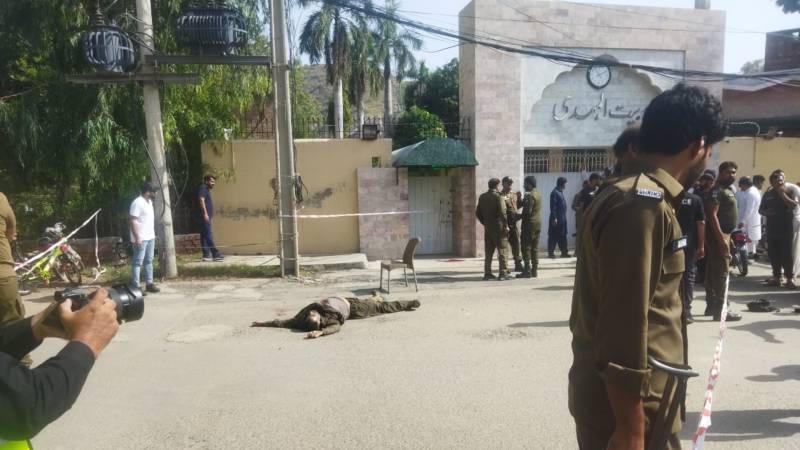 ربوہ میں احمدیہ عبادت گاہ پر دہشت گرد حملہ، چھ افراد زخمی